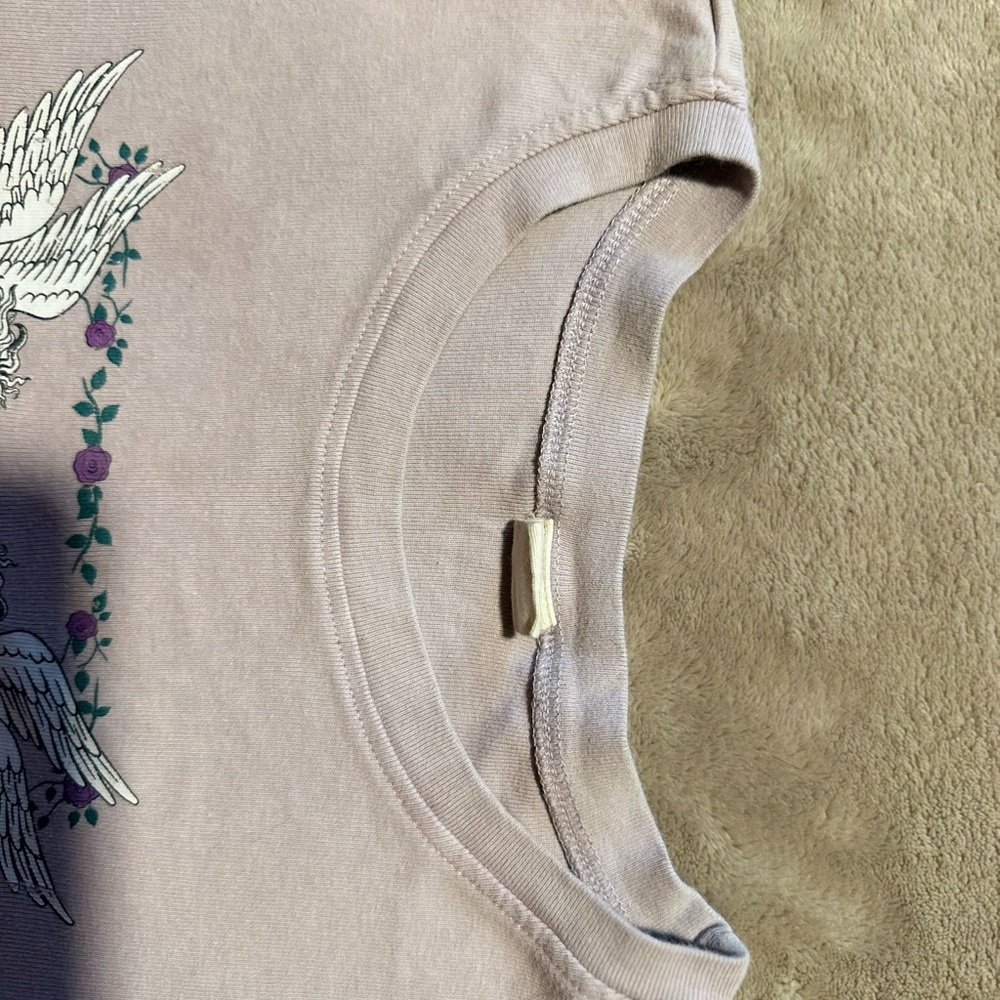 Noli Kids Blouse in Light Purple with White and Green Accents